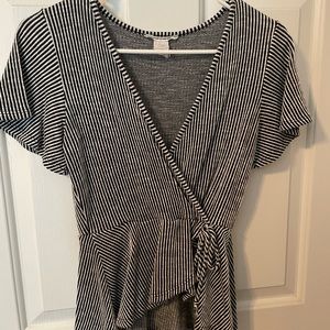 Black & White Stripped Blouse